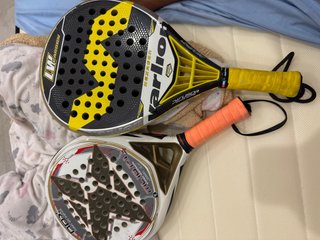 Lote 2 palas pádel Nox y Wilson