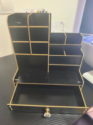 Organizador de escritorio madera