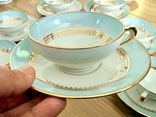 Limoges DRB - LHQ juego de cafe porcelana