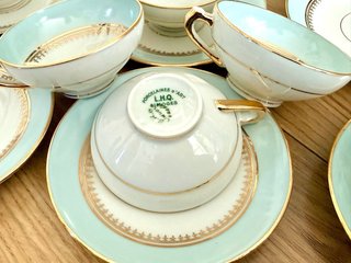 Limoges DRB - LHQ juego de cafe porcelana