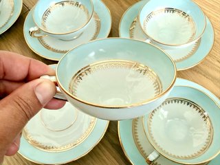 Limoges DRB - LHQ juego de cafe porcelana