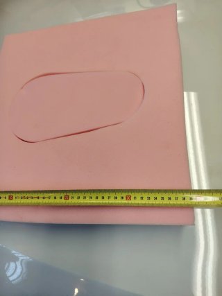 Cuscino antidecubito sfoderabile come nuovo 40x40