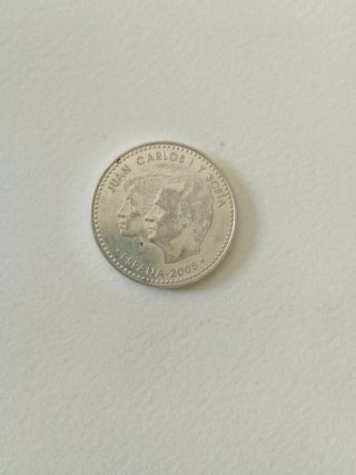 Moneda 12€ Plata 2005 Aniversario Quijote