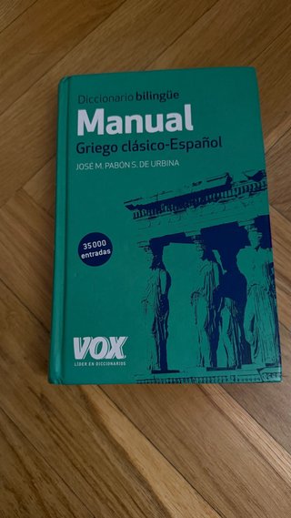 Manual griego clásico-español diccionario bilin...