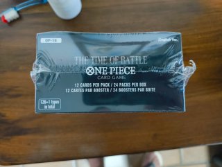 Caja de Sobres OP16 One Piece The Time of Battle