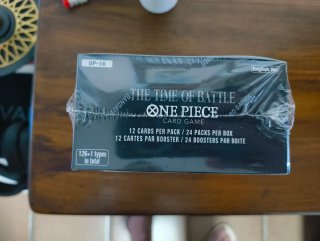Caja de Sobres OP16 One Piece The Time of Battle