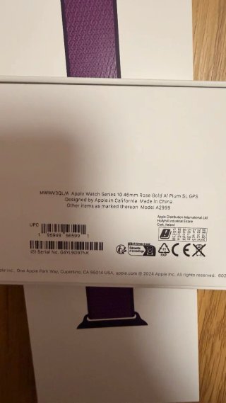 Apple Watch Series 10 46mm GPS Oro Nuevo