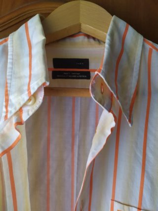 Camisa Zara Man Cuadros Azul Talla L 42