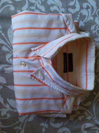 Camisa Zara Man Cuadros Azul Talla L 42
