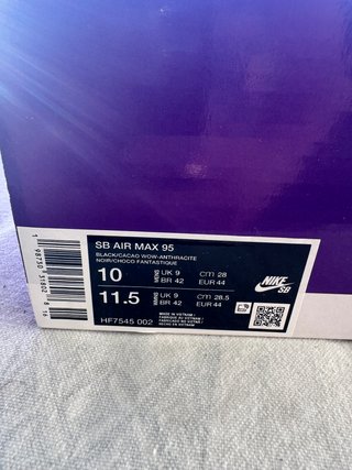 Nike Air Max 95 SB Cacao Wow Tg 44