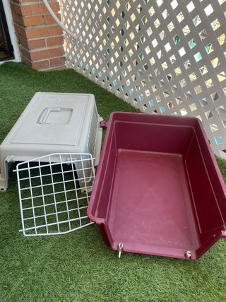 Jaula transportín perro/gato