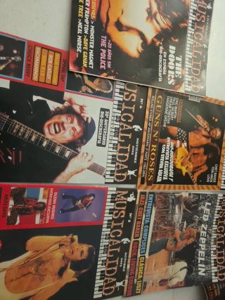 Lote Revistas queen ac/dc  Michael Jackson the pol