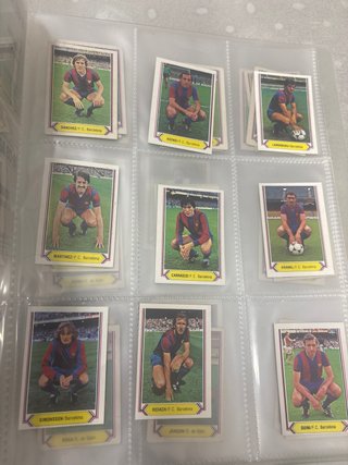 Cromos FC Barcelona Liga 80-81