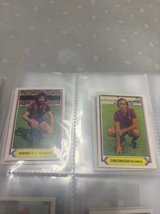 Cromos FC Barcelona Liga 80-81