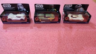 6 Coches Star Wars Teledirigidos