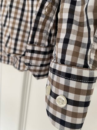 Camisa cuadros Dustin custom fit