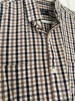 Camisa cuadros Dustin custom fit