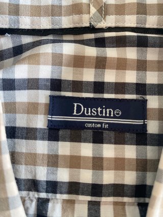 Camisa cuadros Dustin custom fit