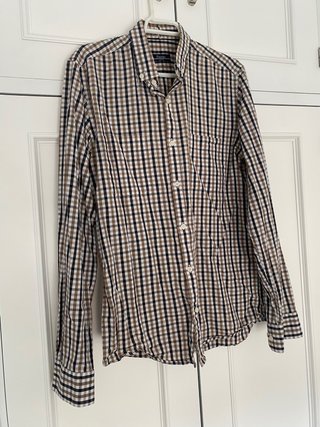 Camisa cuadros Dustin custom fit