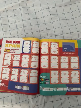 Álbum Oficial Colección Stickers Mundial FIFA 2026