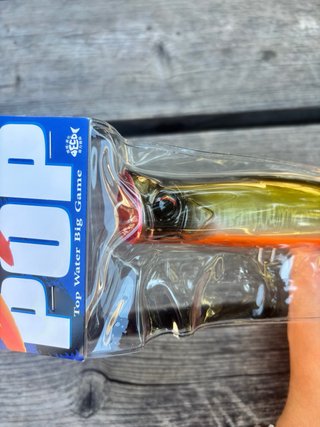 Entice Shout POP Casting Popper 230mm Naranja