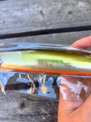 Entice Shout POP Casting Popper 230mm Naranja