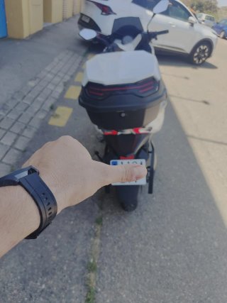 Moto Eléctrica Linze Trip Blanca