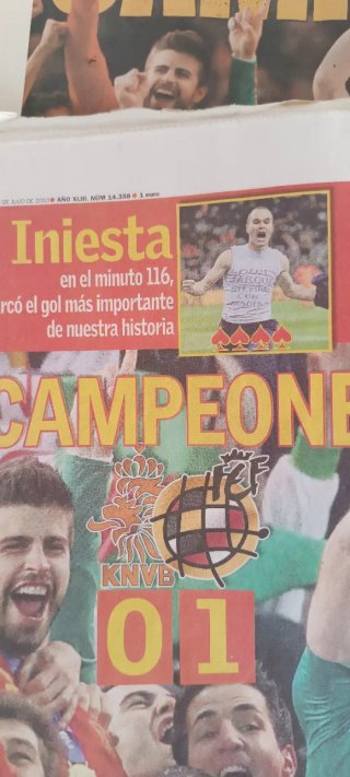 Periódicos As y Marca, especial copa del.mundo