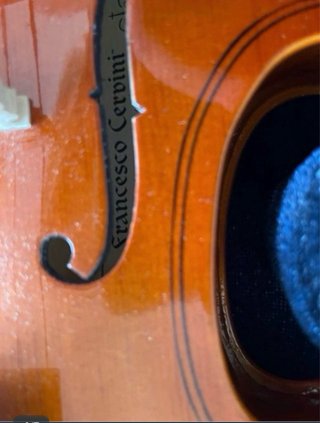 Violín 1/4 con funda, arco y almohadilla