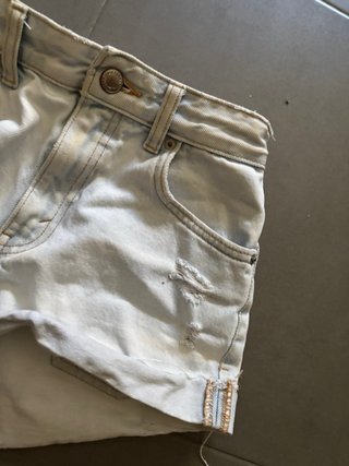 Pantalón corto vaquero Pull&Bear T.32
