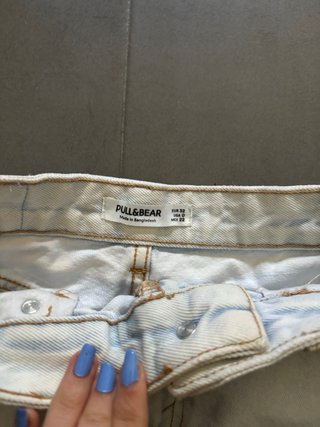Pantalón corto vaquero Pull&Bear T.32