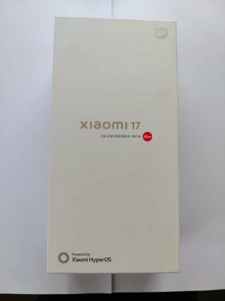 Xiaomi 17 Negro 12 ram 512GB de almacenamiento.