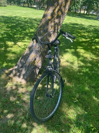 Bicicleta Paseo Btwin Negra