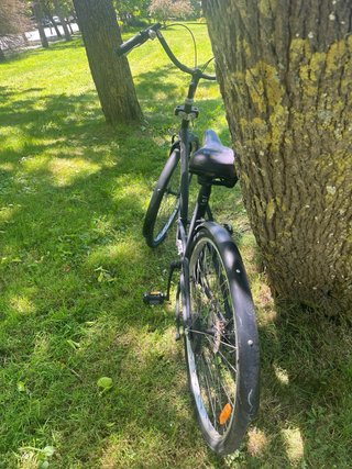 Bicicleta Paseo Btwin Negra