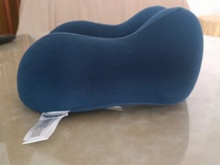 Almohada de viaje Natura azul