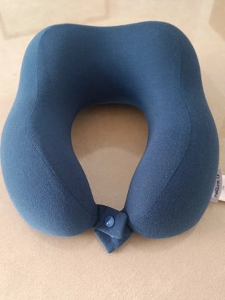Almohada de viaje Natura azul
