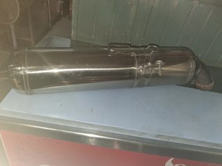 Contrapesos y silenciador BMW F800ST