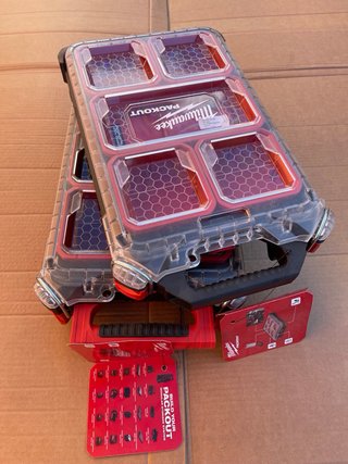 2x Milwaukee PACKOUT Organizadores
