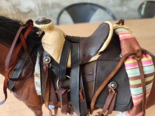 Silla de montar  Clint Eastwood Hot Toys