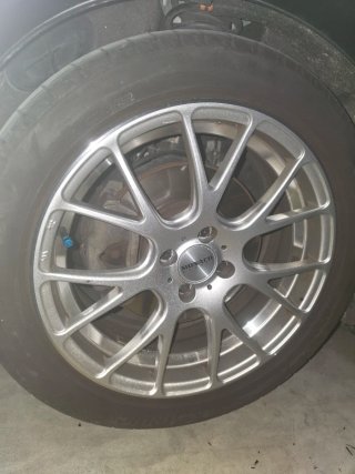 Llantas 4x100 R17 con neumáticos