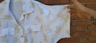 Camisa fresquita estampada talla única