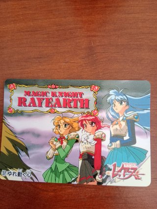5 Cartas Magic Knight Rayearth - Protagonistas