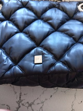 Bolso Purificación García Negro Acolchado