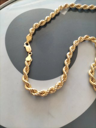 Cadena Cordón Oro Hombre nueva.