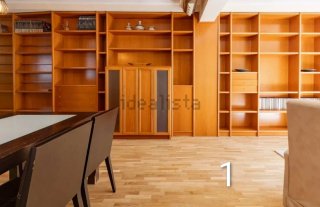 Mueble comedor mas libreria