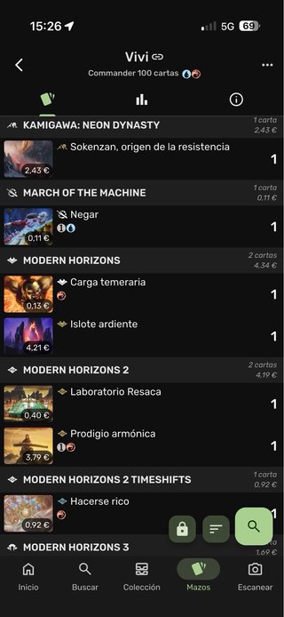 Magic Vivi Ornitier Mazo Commander