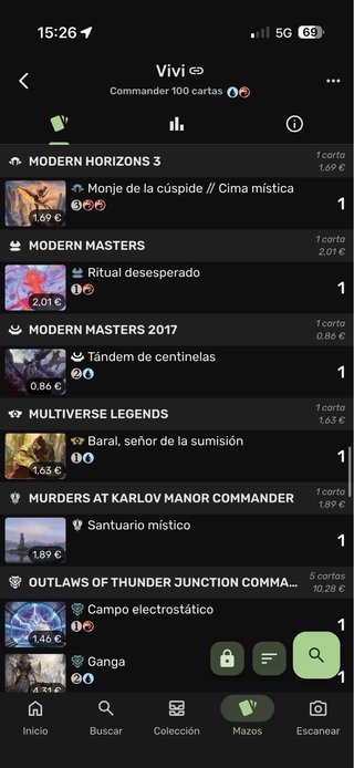 Magic Vivi Ornitier Mazo Commander