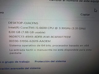 Mini PC HP Elitedesk i5 6600 8GB RAM 512GB SSD