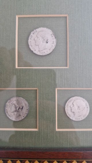 13 Monedas de Plata de España (S. XIX-XX)