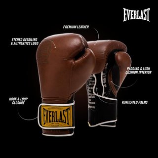 Guantes Boxeo Everlast Marrón Unisex Adulto